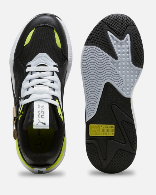 Puma RS-X Mercedes AMG - Negro/Blanco/Amarillo - Footkorner