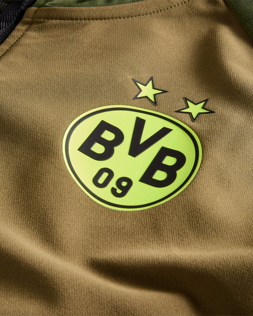 Veste de survêtement Dortmund Tech 2024/2025 - Kaki - Footkorner
