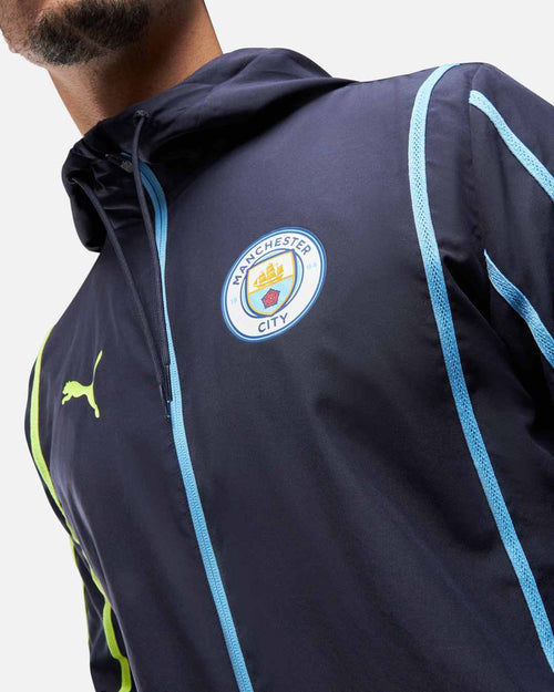 Veste de survêtement Manchester City 2024/2025 - Bleu - Footkorner