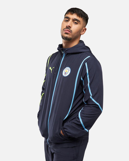 Veste de survêtement Manchester City 2024/2025 - Bleu - Footkorner