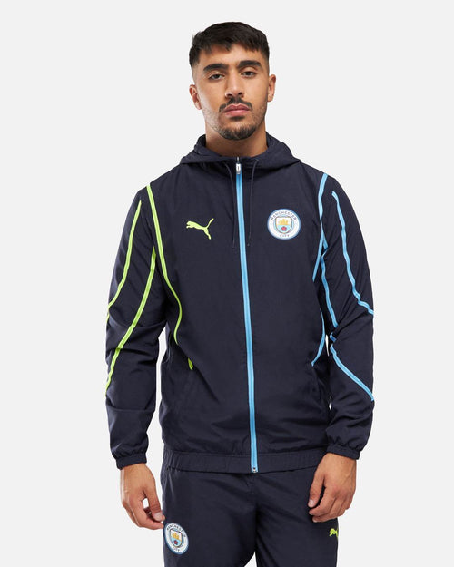 Veste de survêtement Manchester City 2024/2025 - Bleu - Footkorner