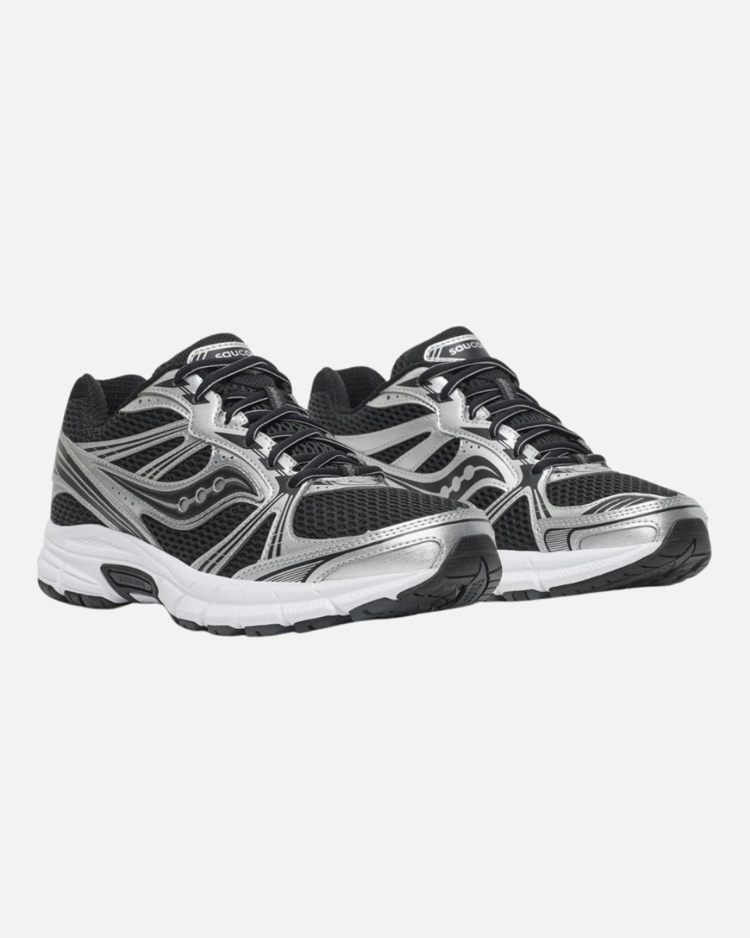 FootkornerSaucony Grid Legacy – Grau/Schwarz