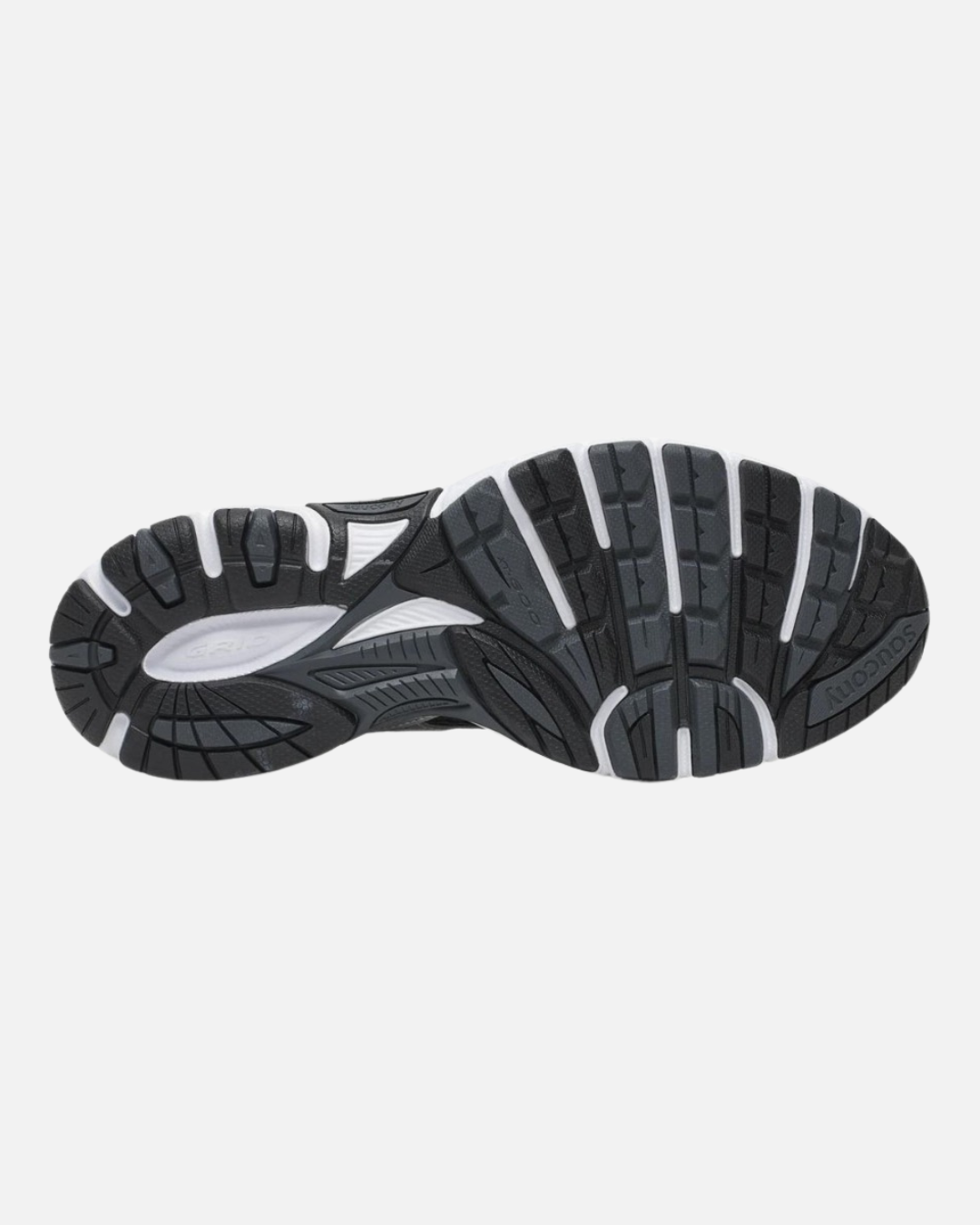 FootkornerSaucony Grid Legacy – Grau/Schwarz