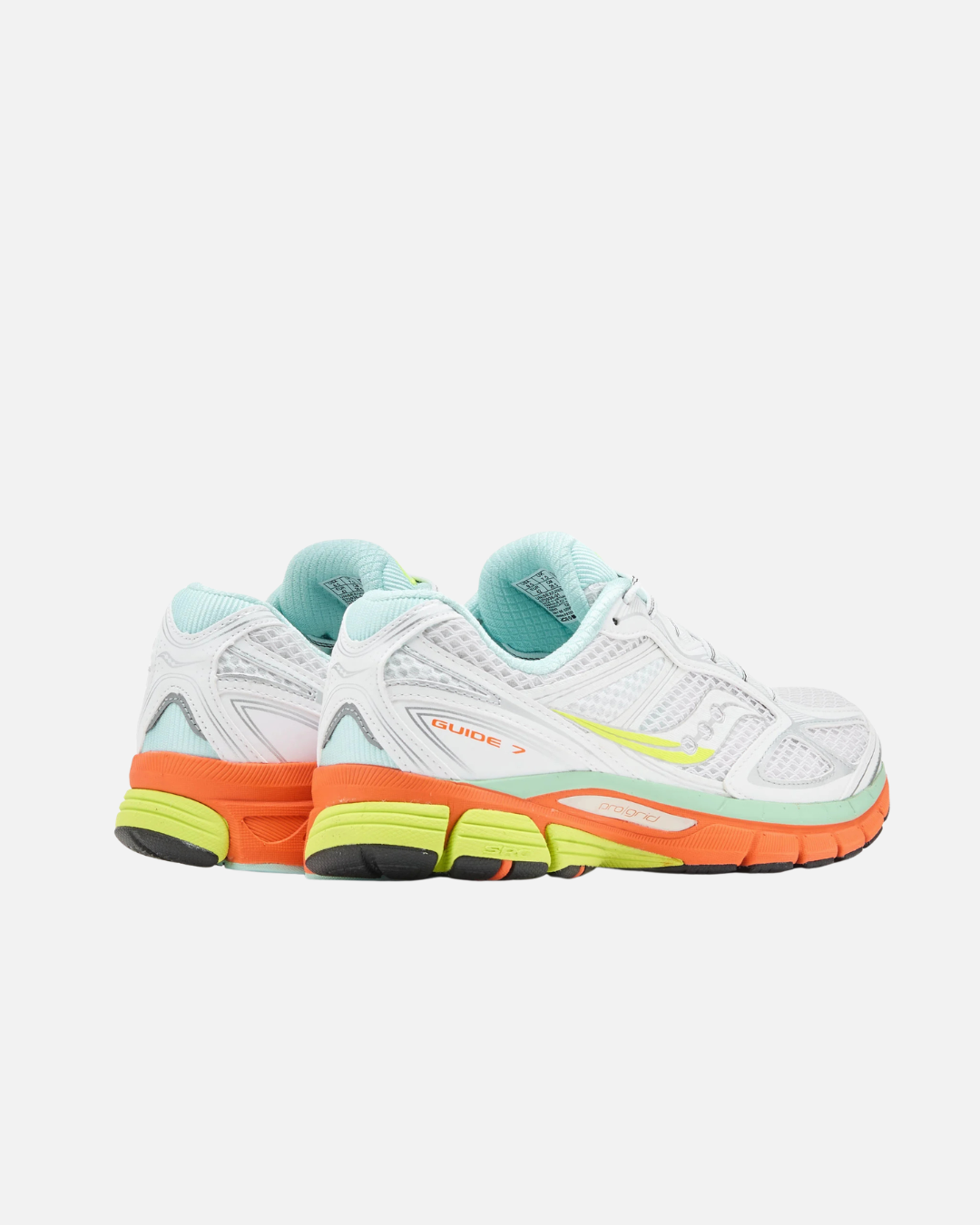 FootkornerSaucony Progrid Guide 7 - Weiß/Gelb/Orange