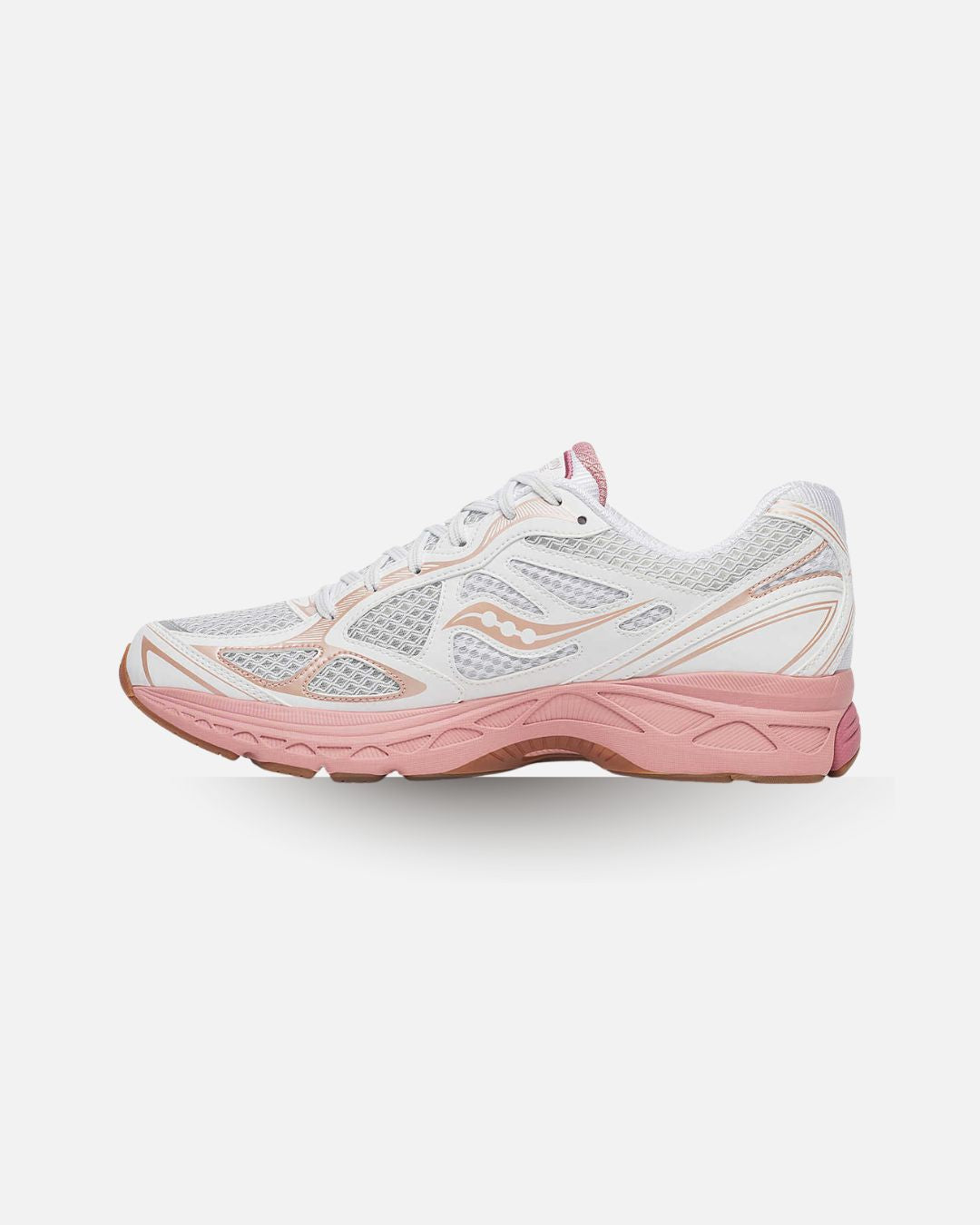 FootkornerSaucony Progrid Guide 7 - Blanc/Rose