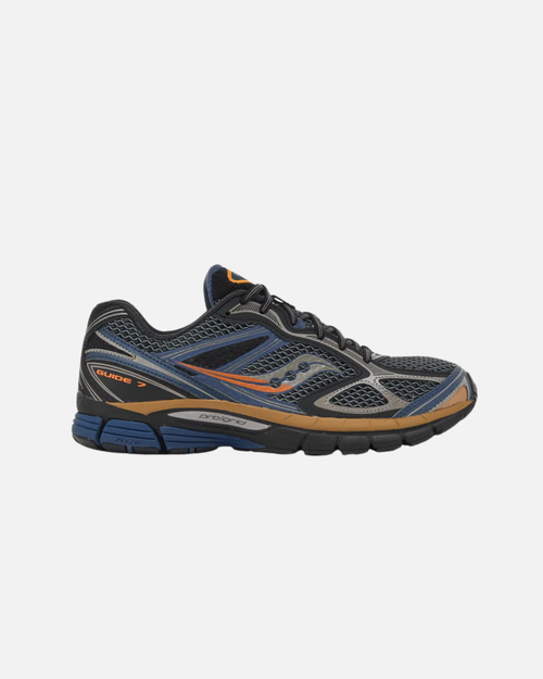 Saucony Progrid Guide 7 - Noir/Bleu/Orange - Footkorner
