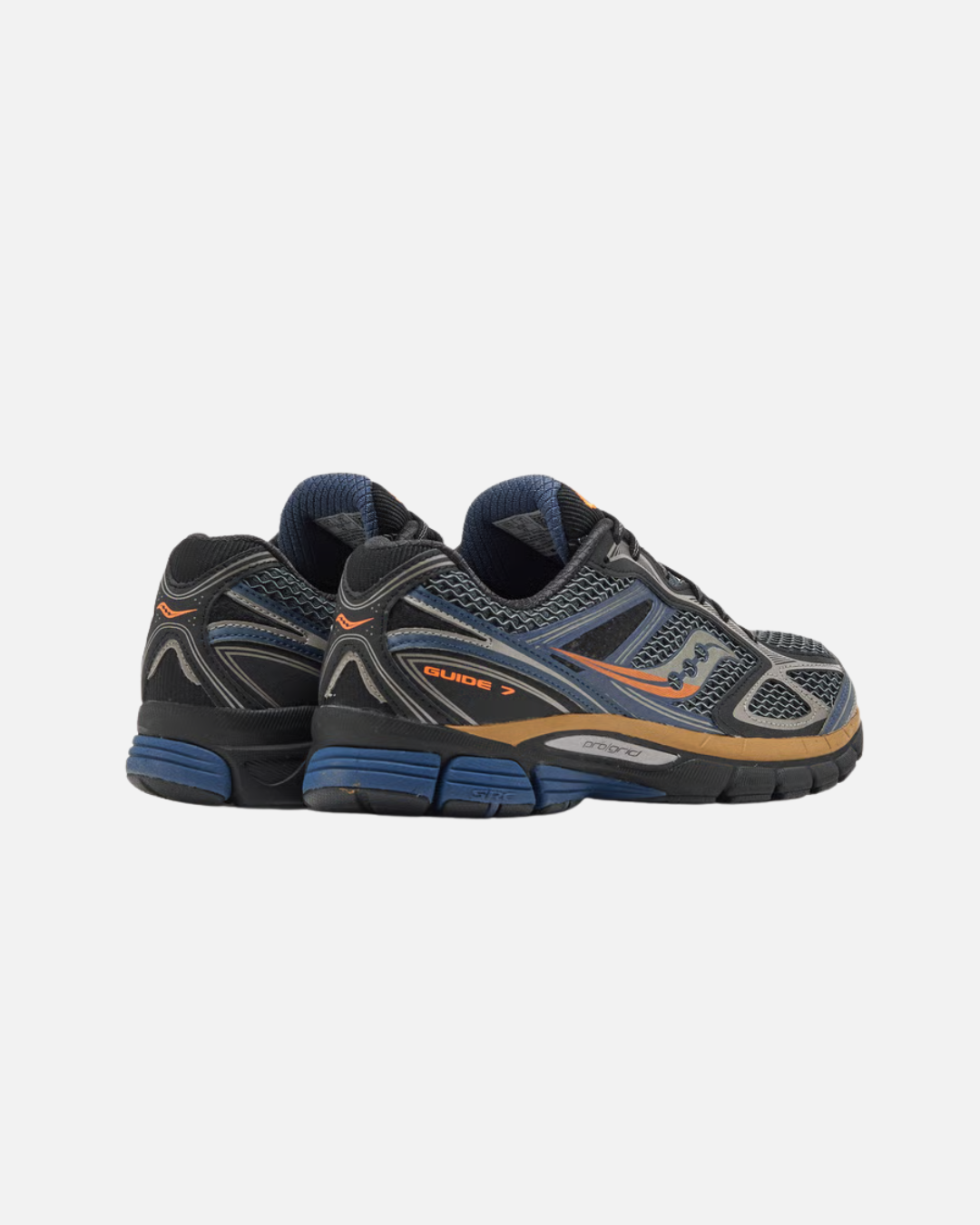 FootkornerSaucony Progrid Guide 7 - Noir/Bleu/Orange