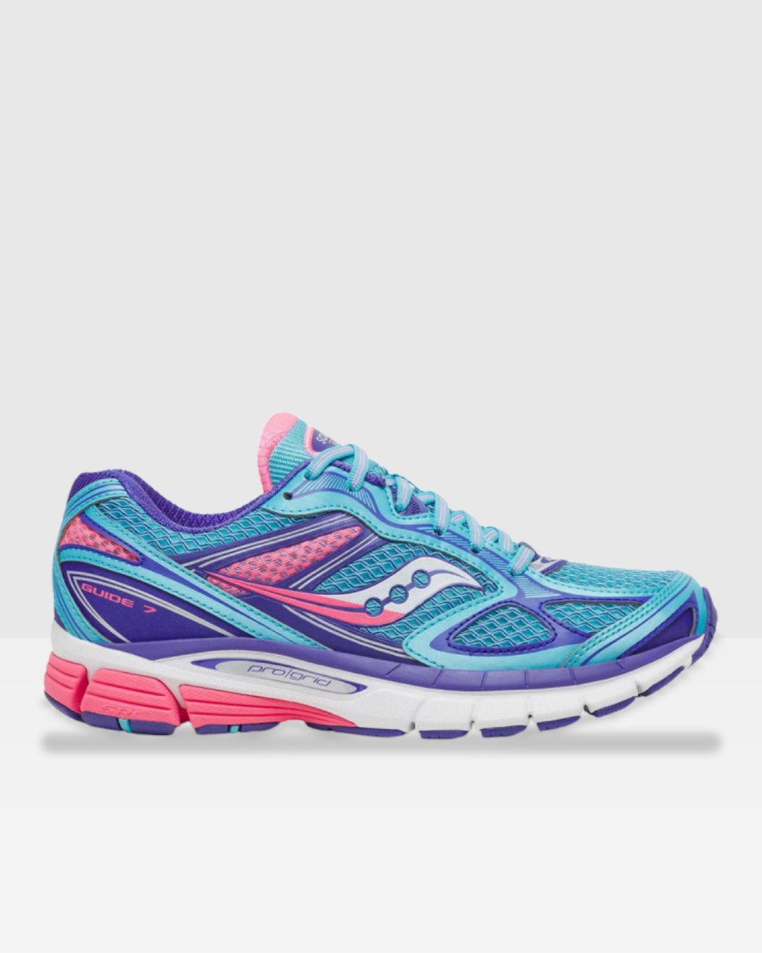 FootkornerSaucony ProGrid Guide 7 - Turquoise/Rose