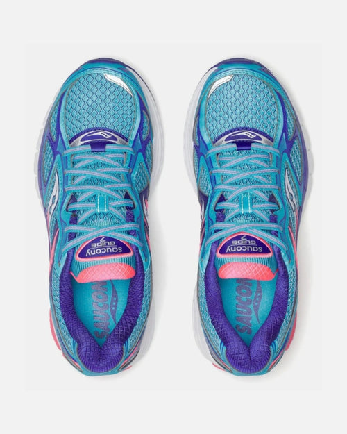 Saucony ProGrid Guide 7 - Turquoise/Rose - Footkorner