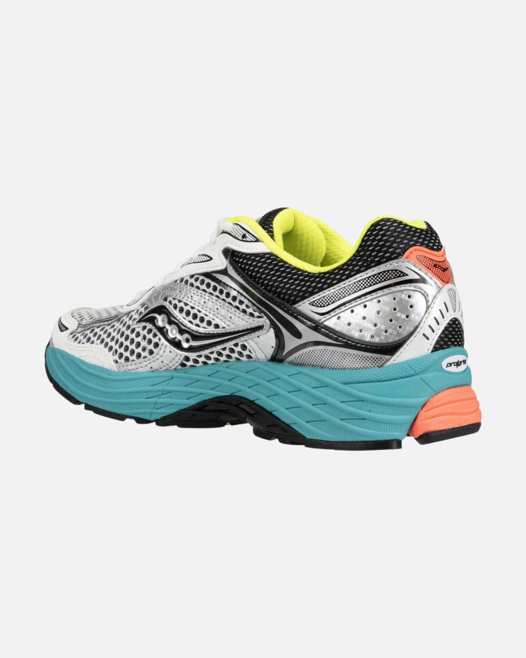 FootkornerSaucony Progrid Omni 9 - Gris/Bleu/Jaune/Rouge