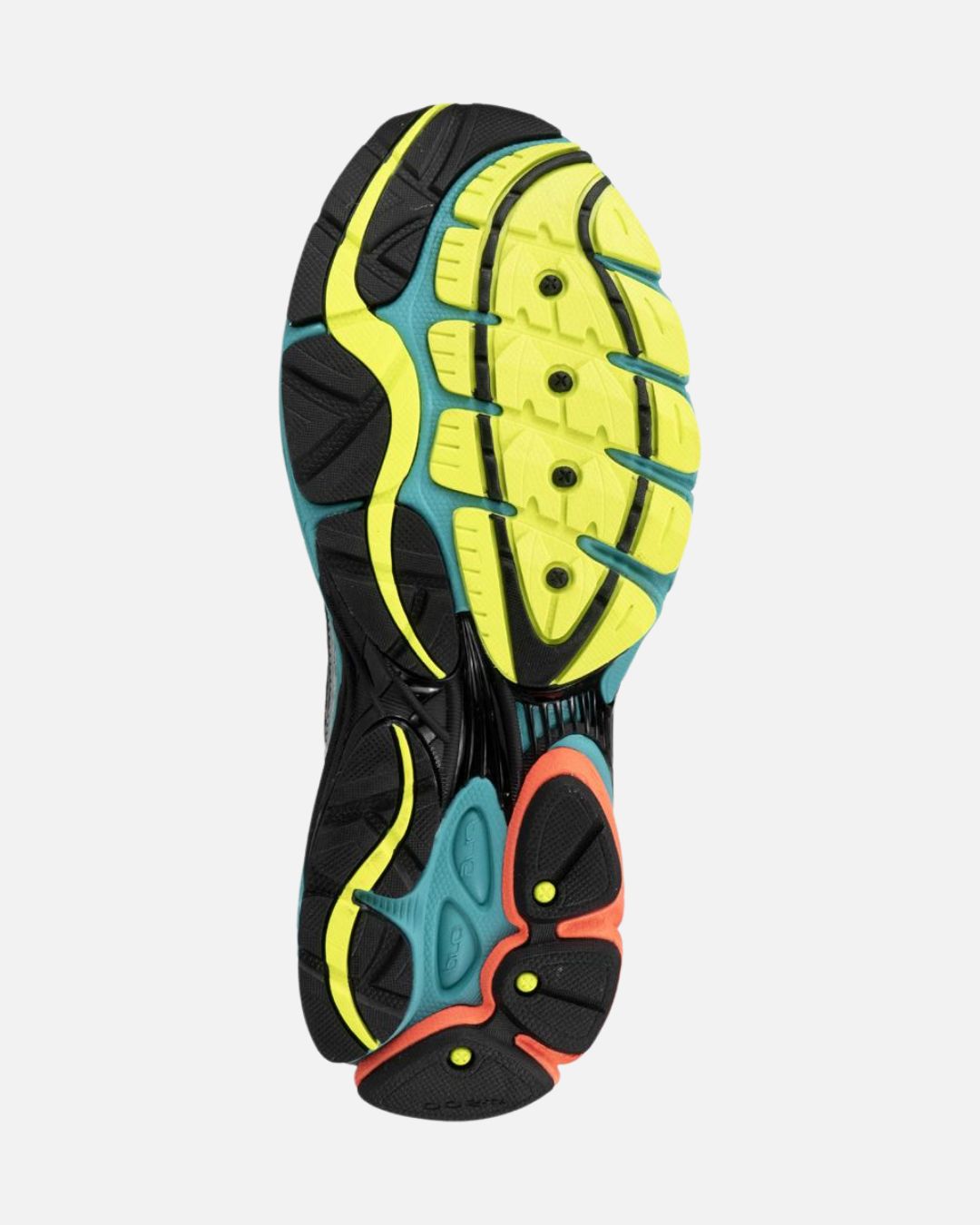 FootkornerSaucony Progrid Omni 9 - Gris/Bleu/Jaune/Rouge