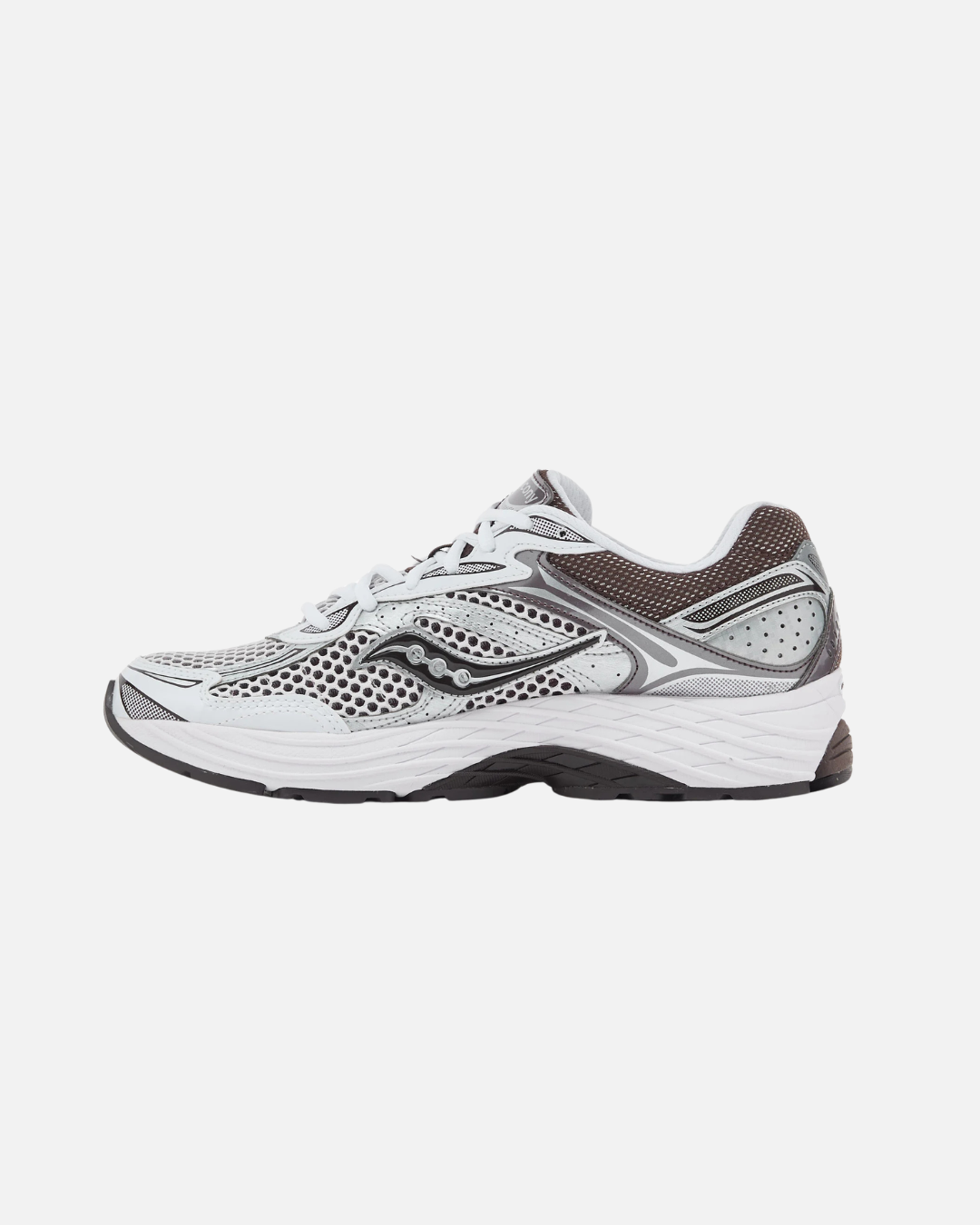 FootkornerSaucony Progrid Omni 9 - Blanc/marron