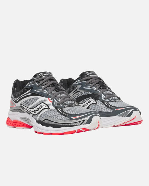 Saucony ProGrid Omni 9 Cadet - Grau/Weiß/Rot - Footkorner
