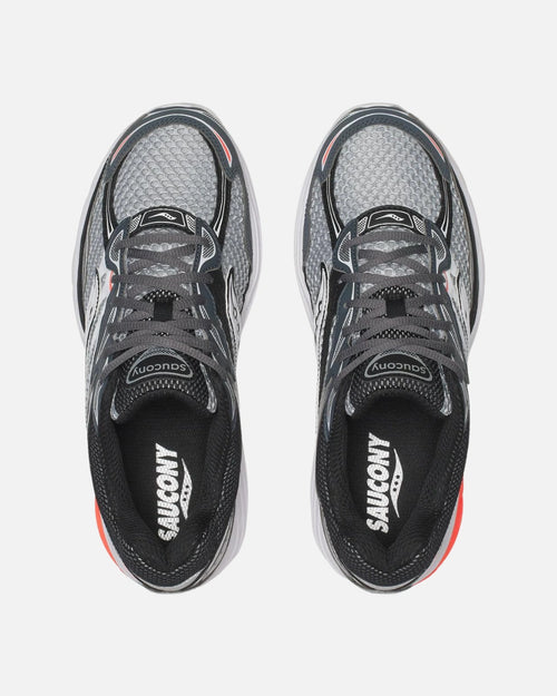 Saucony ProGrid Omni 9 Cadet - Grau/Weiß/Rot - Footkorner