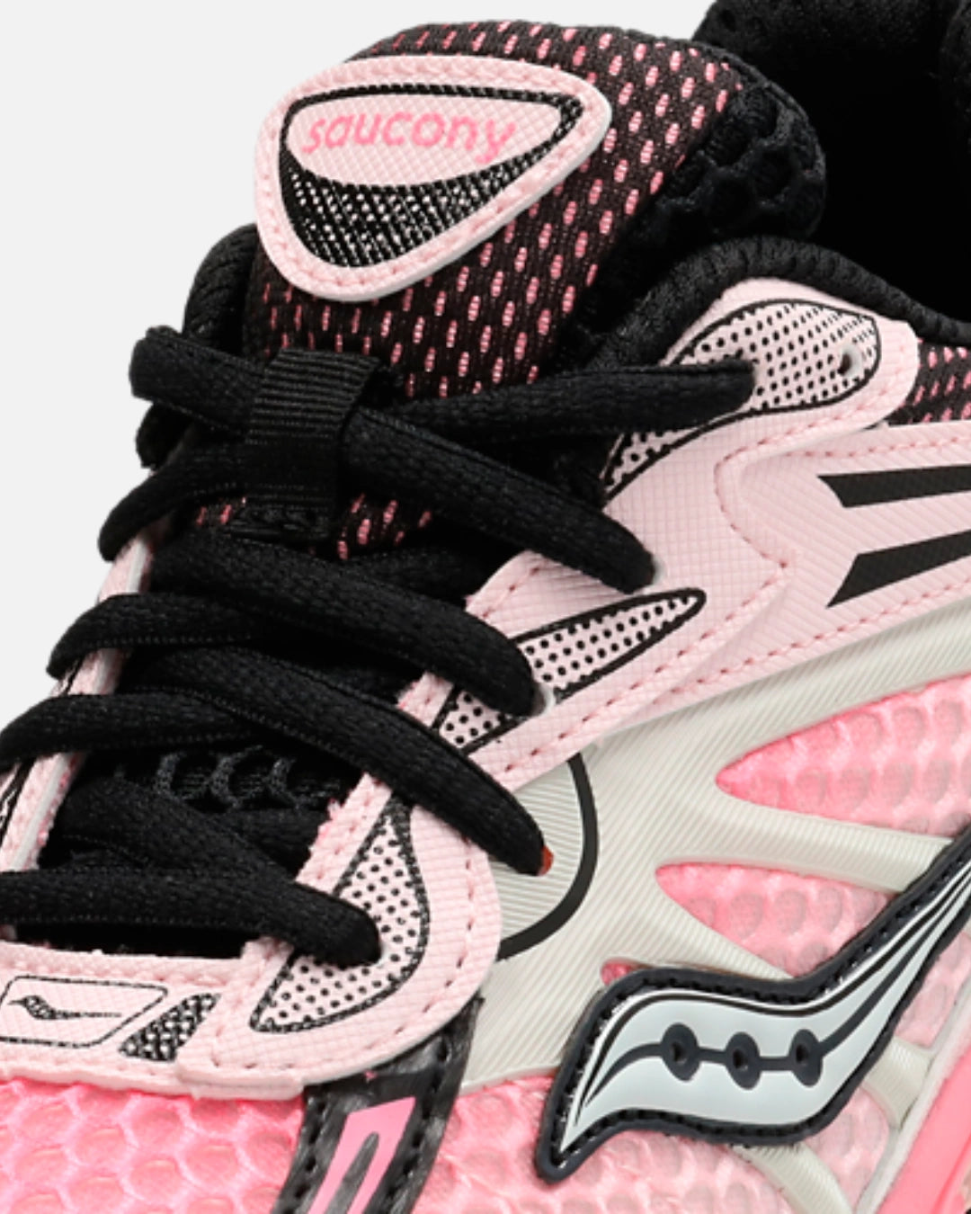 FootkornerSaucony ProGrid Omni 9 Junior - Rosa/Schwarz