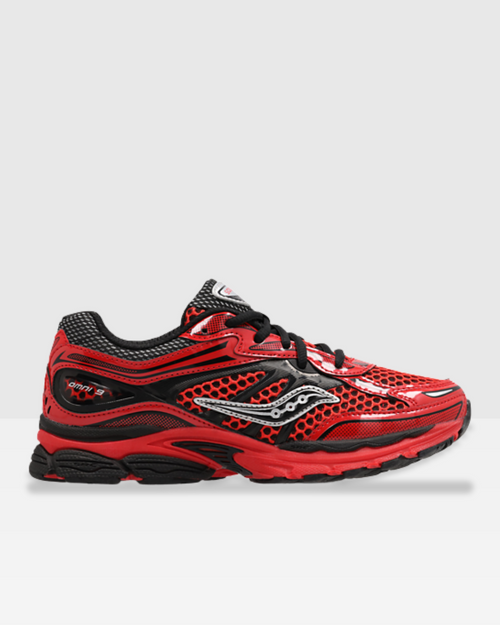 Saucony Progrid Omni 9 Junior - Rojo/Negro - Footkorner