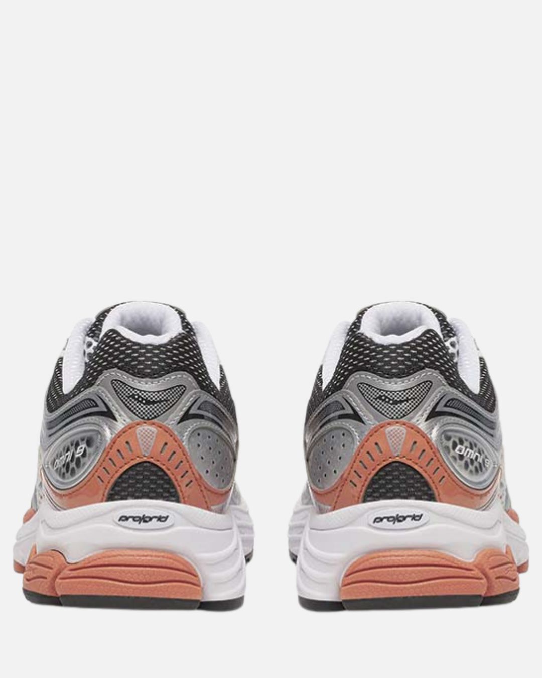 FootkornerSaucony Progrid Omni 9 "Silver" - Gris/Orange