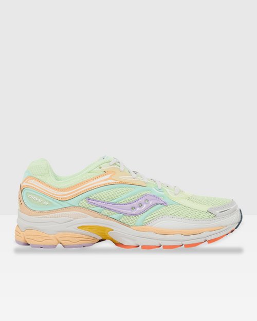 Saucony Progrid Omni 9 - Vert/Orange/Violet - Footkorner