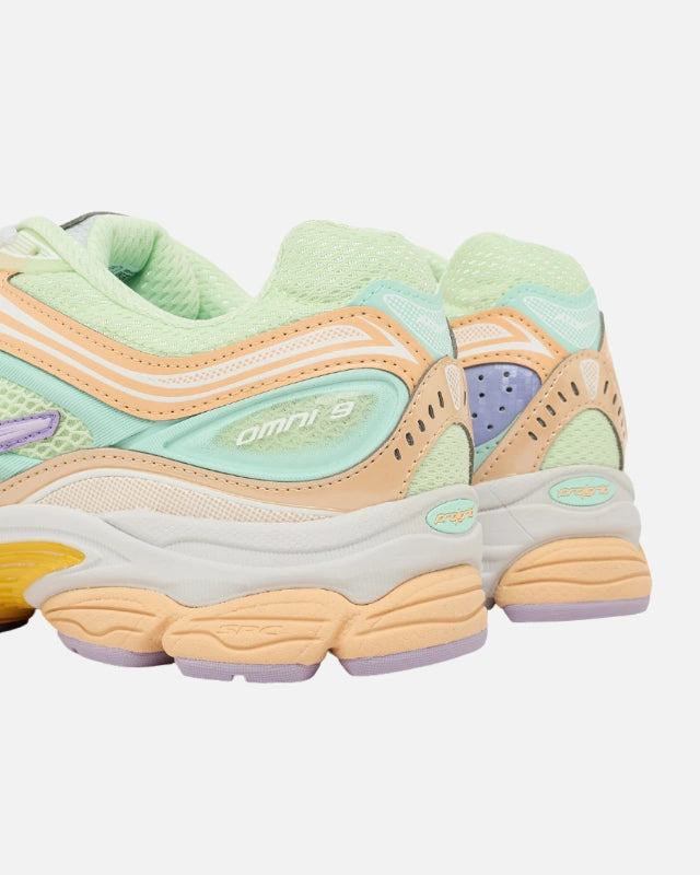FootkornerSaucony Progrid Omni 9 - Vert/Orange/Violet