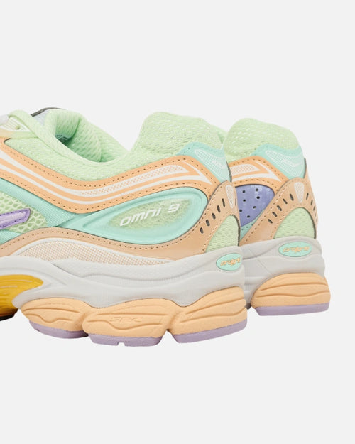 Saucony Progrid Omni 9 - Vert/Orange/Violet - Footkorner