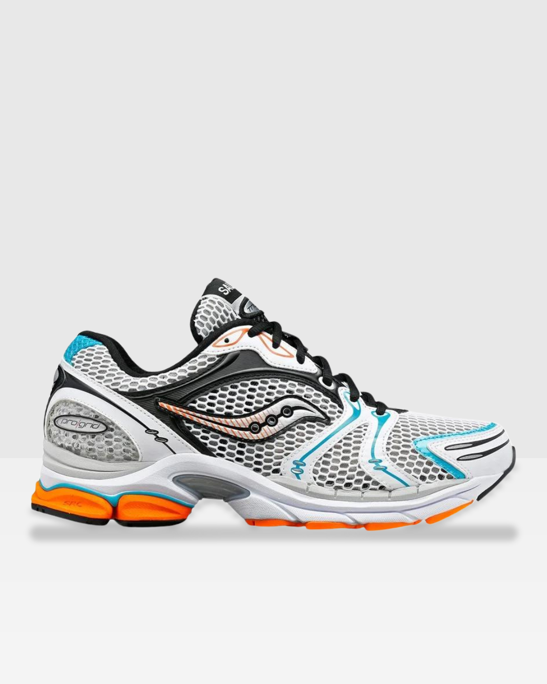 Saucony Progrid Triumph 4 - Weiß/Orange/Schwarz