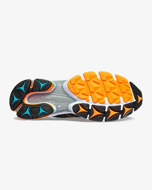 Saucony Progrid Triumph 4 - White/Orange/Black - Footkorner