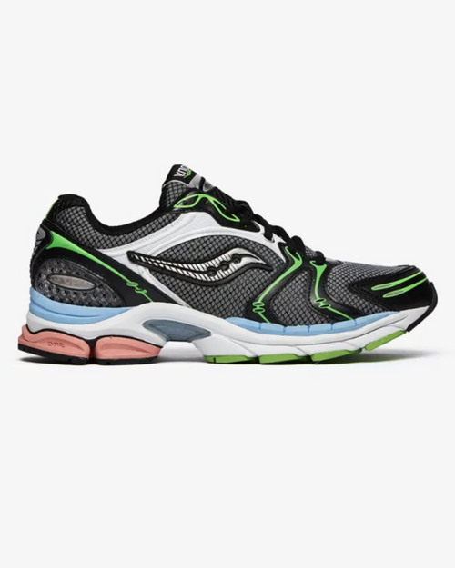 Saucony Progrid Triumph 4 - Black/White/Pink - Footkorner