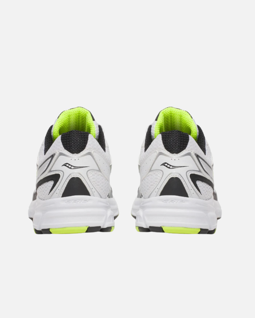 Saucony Ride Millennium - Blanc/Noir/Jaune - Footkorner