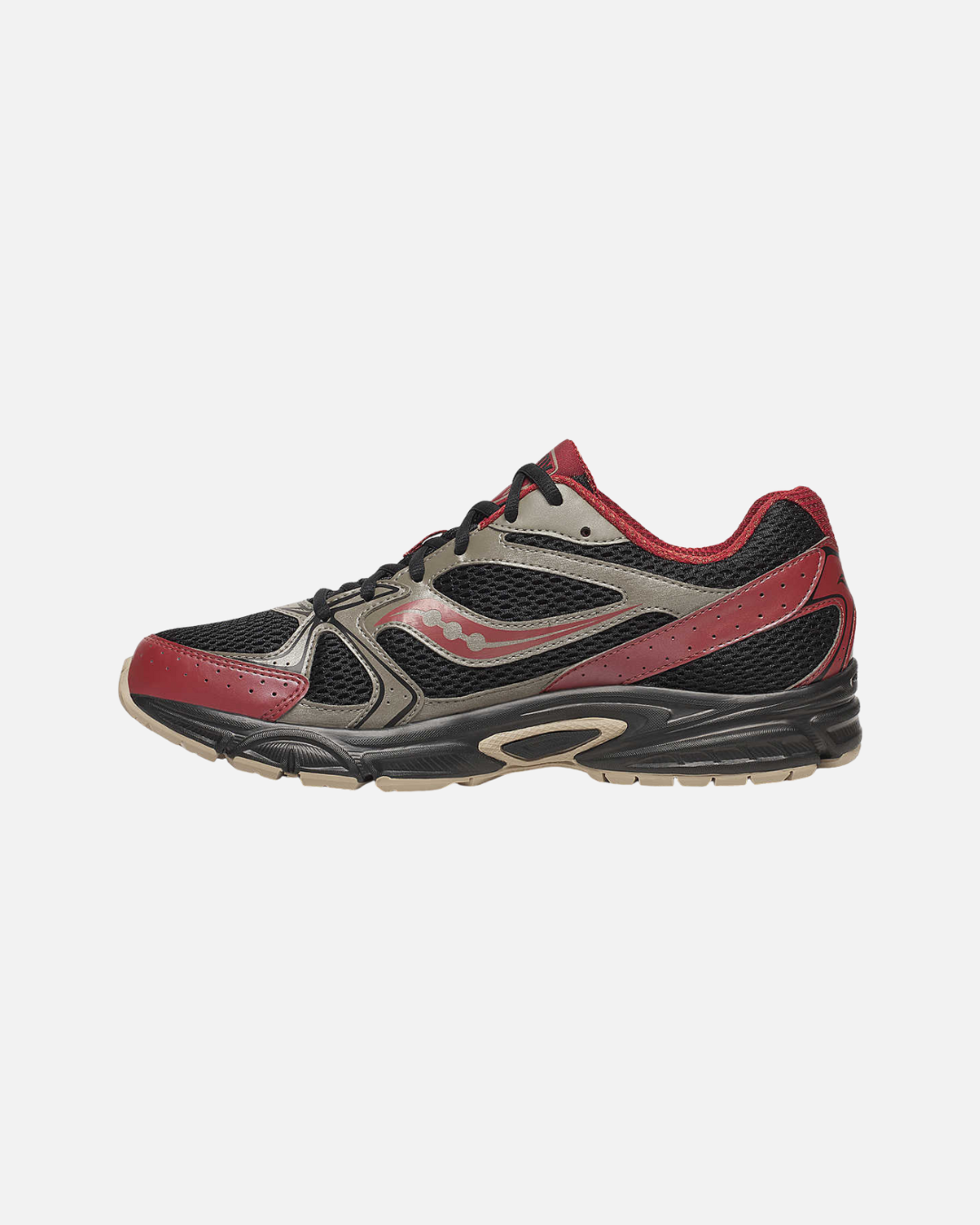 FootkornerSaucony Ride Millennium - Schwarz/Rot