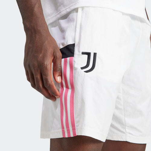 Pantaloncini da allenamento Juventus - Bianco/Nero/Rosa - Footkorner