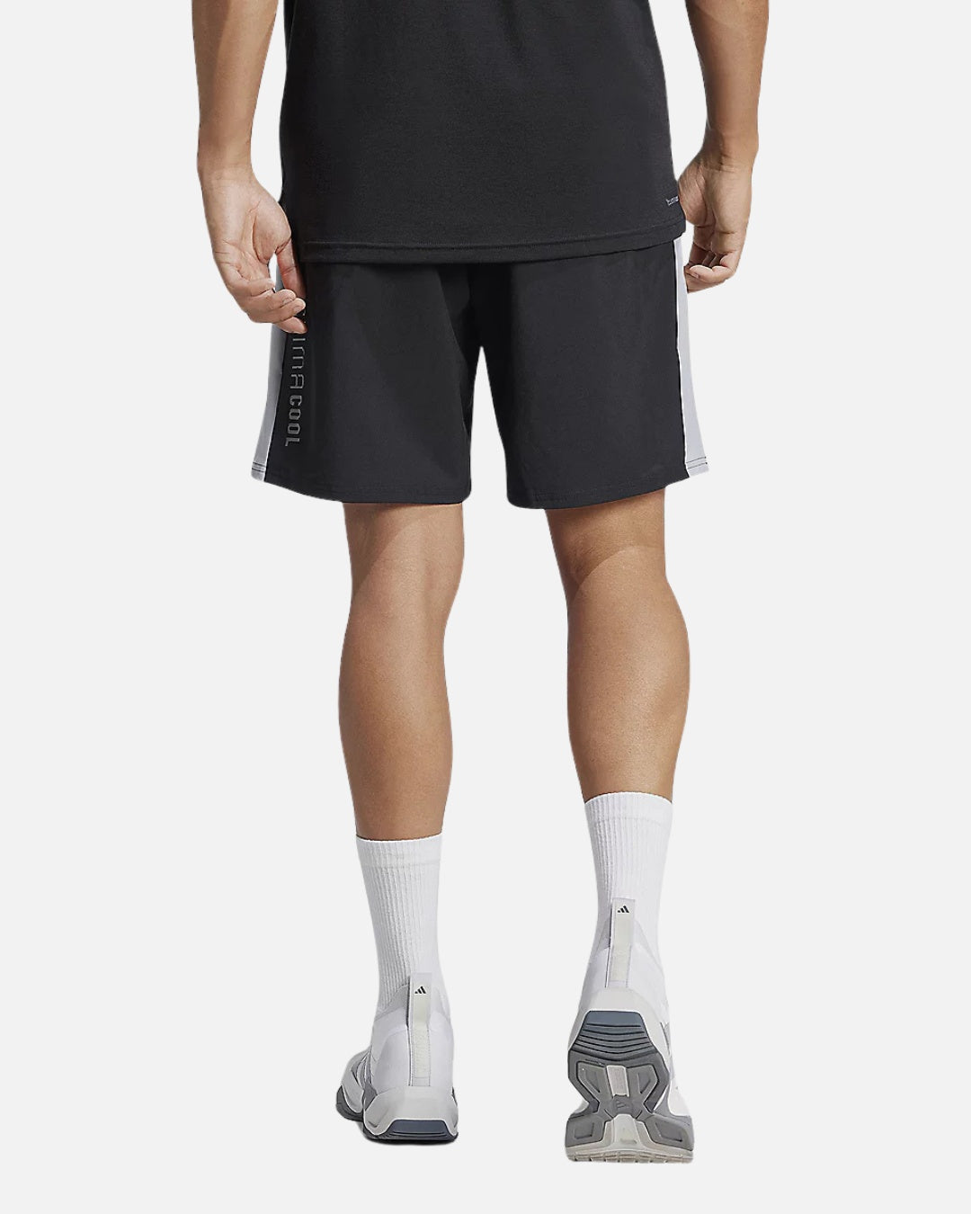 Short Adidas Tech Apparel Colorblock - Noir/Vert