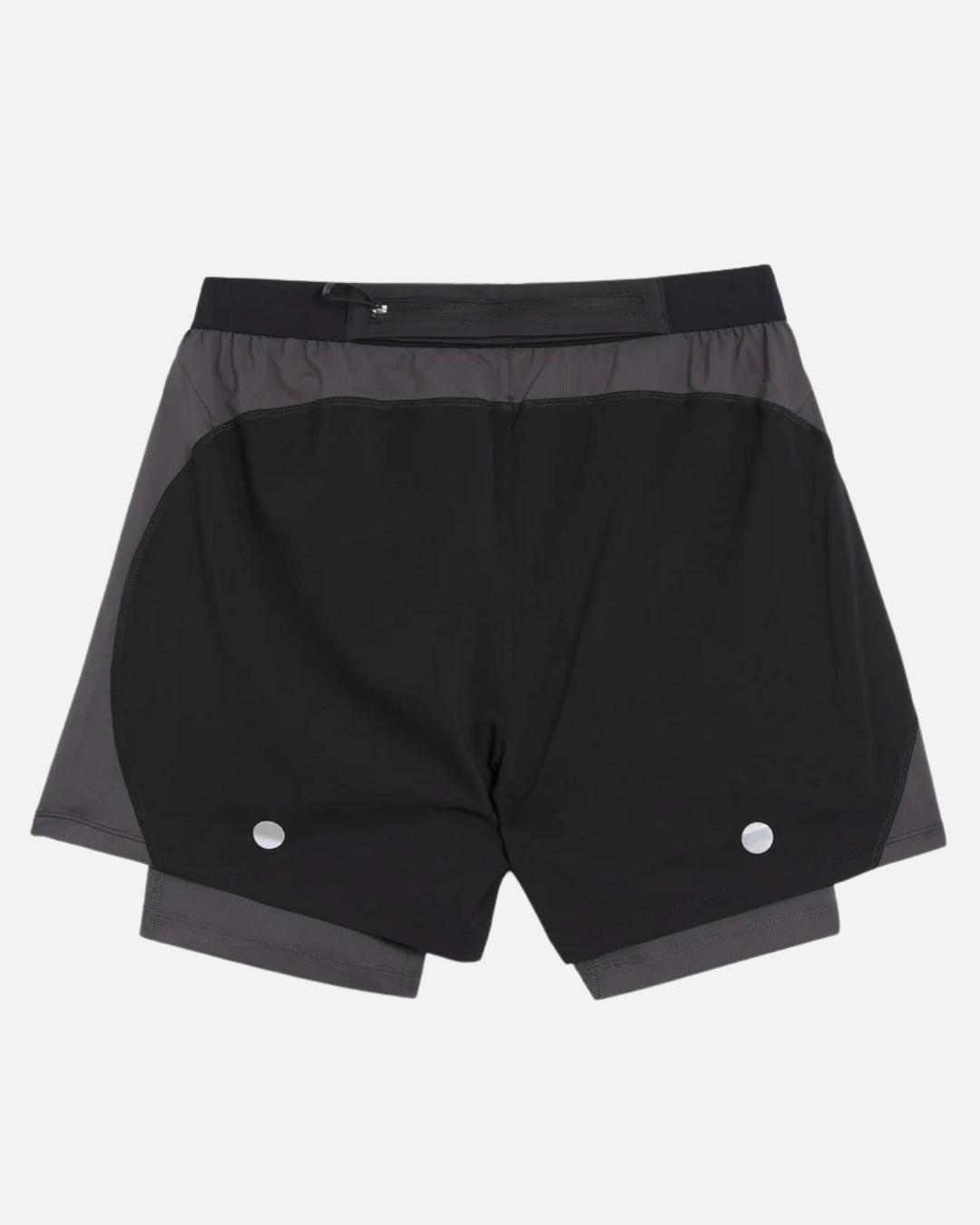FootkornerShort Asics Road 2N1 5IN - Noir/Gris