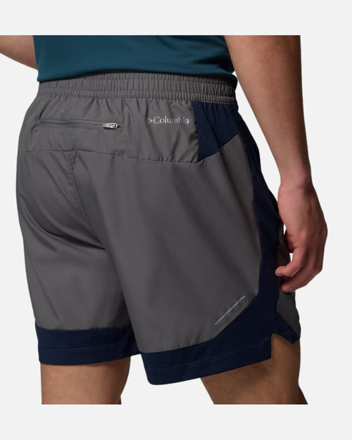 Short Columbia Three Pitch - Gris/Azul - Footkorner