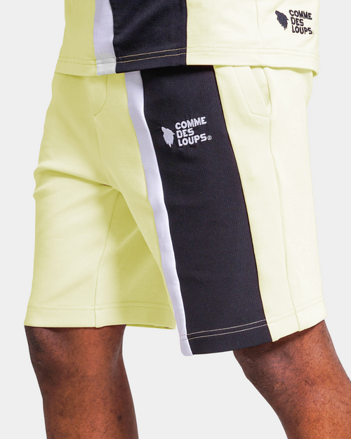 Short Comme des Loups Amalfi - Jaune - Footkorner