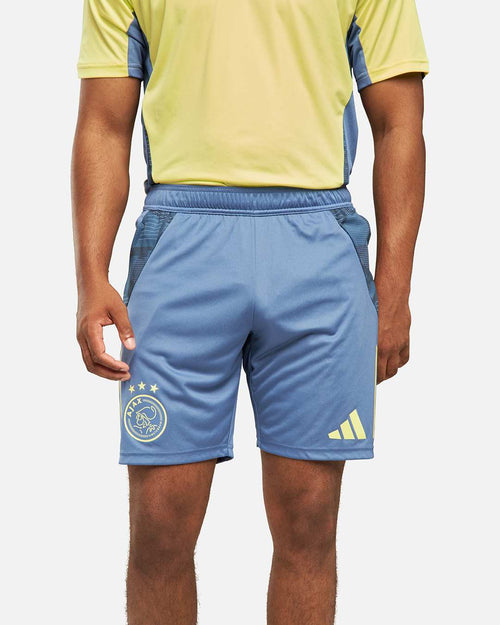 Pantalón corto de entreno Ajax Amsterdam 2024/2025 - Azul/Amarillo - Footkorner