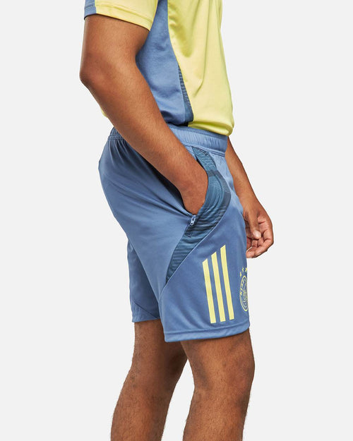 Pantalón corto de entreno Ajax Amsterdam 2024/2025 - Azul/Amarillo - Footkorner