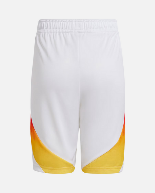 Germany Junior 2024 Training Shorts - White/Black/Red - Footkorner