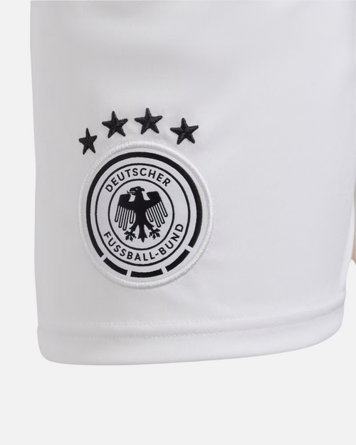 Germany Junior 2024 Training Shorts - White/Black/Red - Footkorner