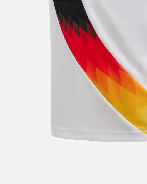 Germany Junior 2024 Training Shorts - White/Black/Red - Footkorner