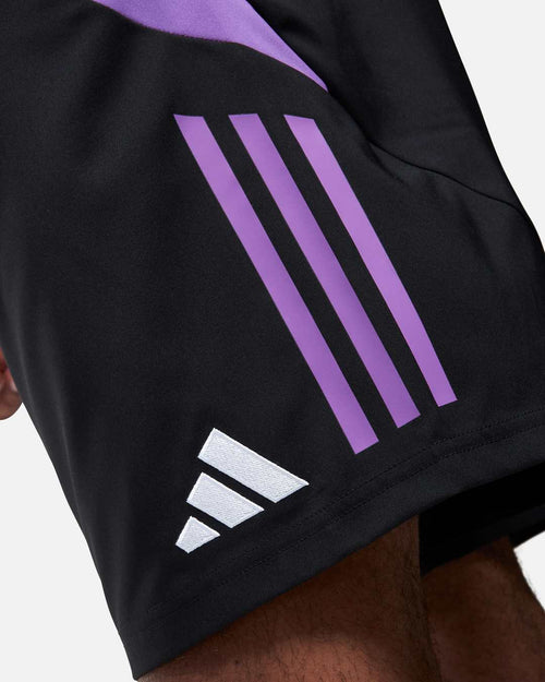 Deutschland 2024 Trainingsshorts – Schwarz/Lila - Footkorner