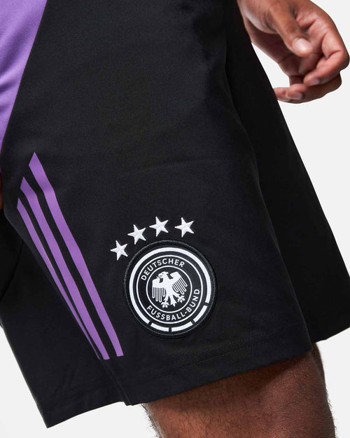 Deutschland 2024 Trainingsshorts – Schwarz/Lila - Footkorner