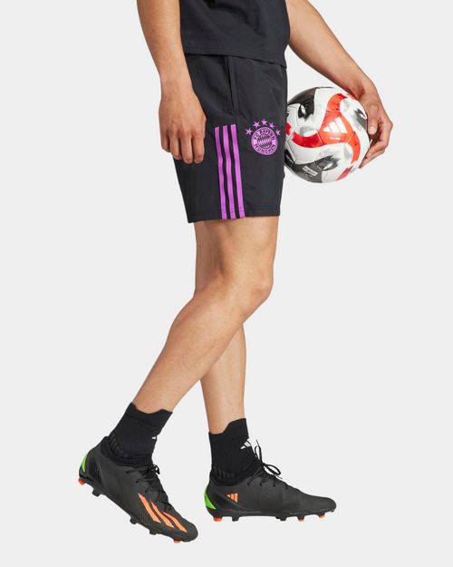 Pantalón corto de entrenamiento Bayern Munich 2023/2024 - Negro/Morado/Verde - Footkorner