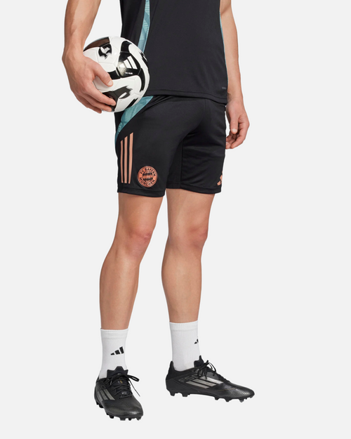 Short d'allenamento Bayern Monaco 2024/2025 - Nero/Blu/Rosa - Footkorner