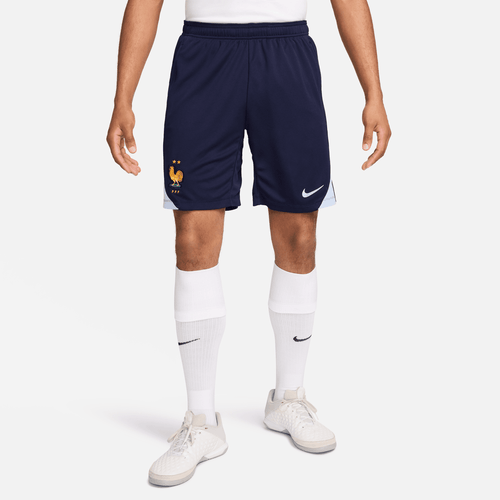 Pantaloncini da allenamento della squadra francese 2024 - Blu marino/Blu - Footkorner