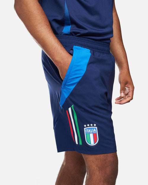 Short d'entrainement Italie - Bleu - Footkorner