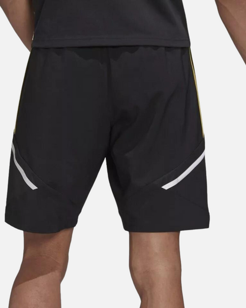 Juventus Training Shorts - Black/White/Gold - Footkorner