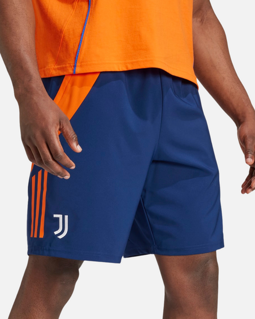 Short d'entrainement Juventus - Bleu/orange - Footkorner