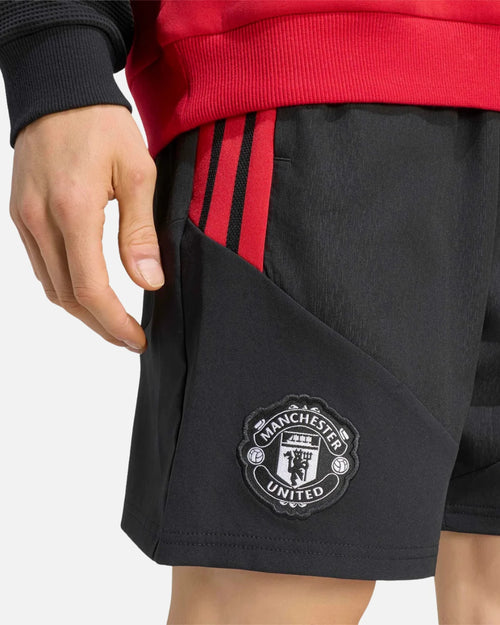 Manchester United Trainingsshorts - Schwarz/Rot - Footkorner