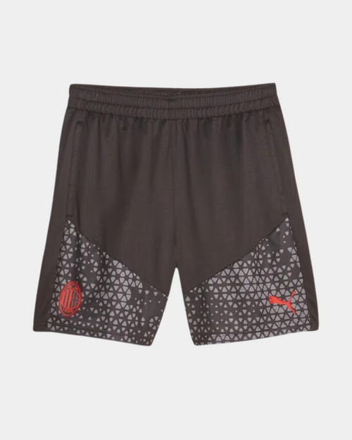 AC Milan Training Shorts - Grey/Red - Footkorner
