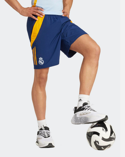Real Madrid training shorts 2024/2025 - Blue/Orange - Footkorner